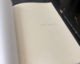 The Pages | Lined Notebook, Writing, Journal, Grief, Meditation, Healing Gift, Self-Reflection, Change Cycles, Creativity, Grounding Gift