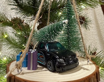 Décoration de Noël Lightning 99 pour Ford F150 SVT, cadeau pour amateur de voiture