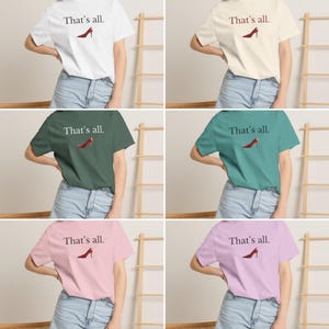 T-shirt "That's All" del film Il diavolo veste Prada, Comfort Colors 1717, Boss Lady Tee immagine 4