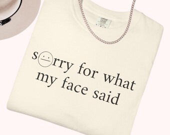 Comfort Colors Sarcastic Graphic Tee,Funny Mood Shirt