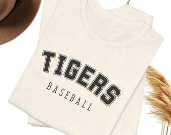 Tigers Baseball Shirt, Vintage Game Day Tee, Softball Lover Apparel
