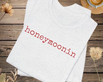 ハネムーンシャツ、新郎新婦ハネムーンシャツ、新婚ギフトTシャツ、結婚祝いシャツ、新婚シャツ、新郎新婦新婚バケーションTシャツ