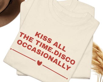 Maglietta per bambini "Kiss All The Time Disco Occasionally", maglietta per fan di HS4