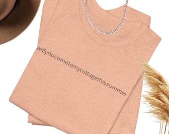 Will You Come to My Cottage This Summer Shirt, LGBTQ Movie Merch, Pride Tee