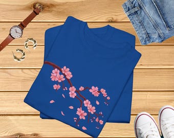 Cherry Blossom Tree T-Shirt, Japanese Sakura Floral Tee