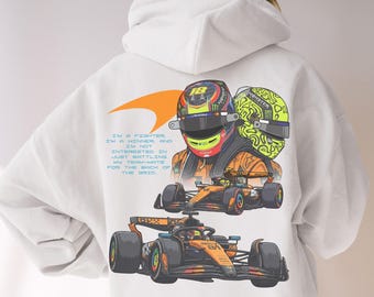 Sudadera con capucha McLaren F1, McLaren MCL39, Lando Norris campeón del mundo 2025, sudadera de Oscar Piastri, chaqueta del equipo McLaren, merchandising del equipo F1