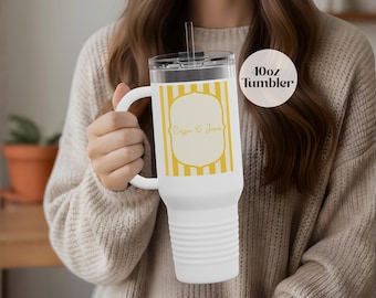 Personalized Coffee Jesus 40oz Tumbler, Faith Bible Verse Cup