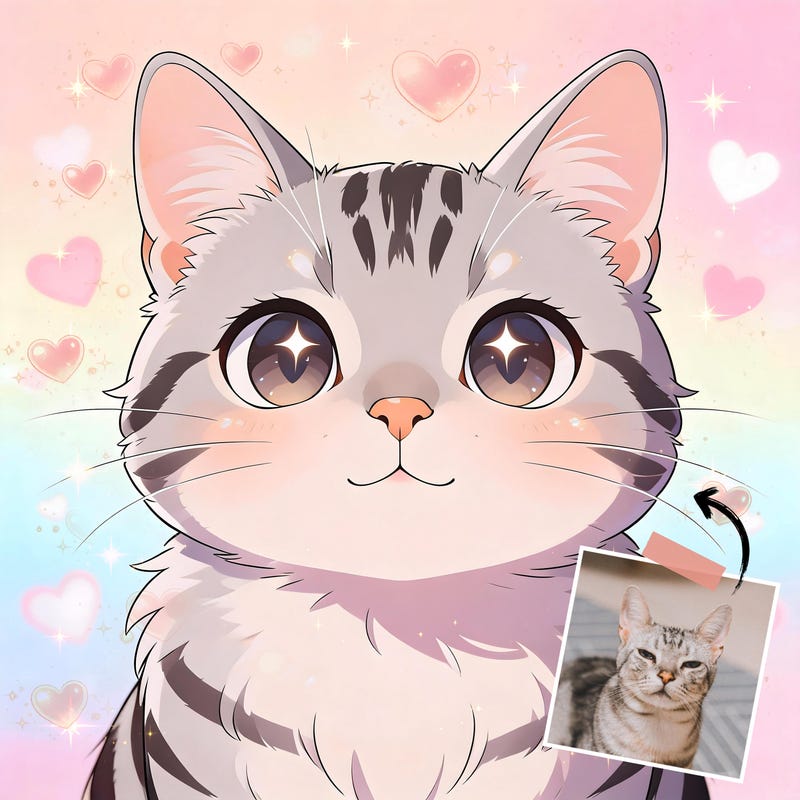 Anime Cat Pfp - Etsy