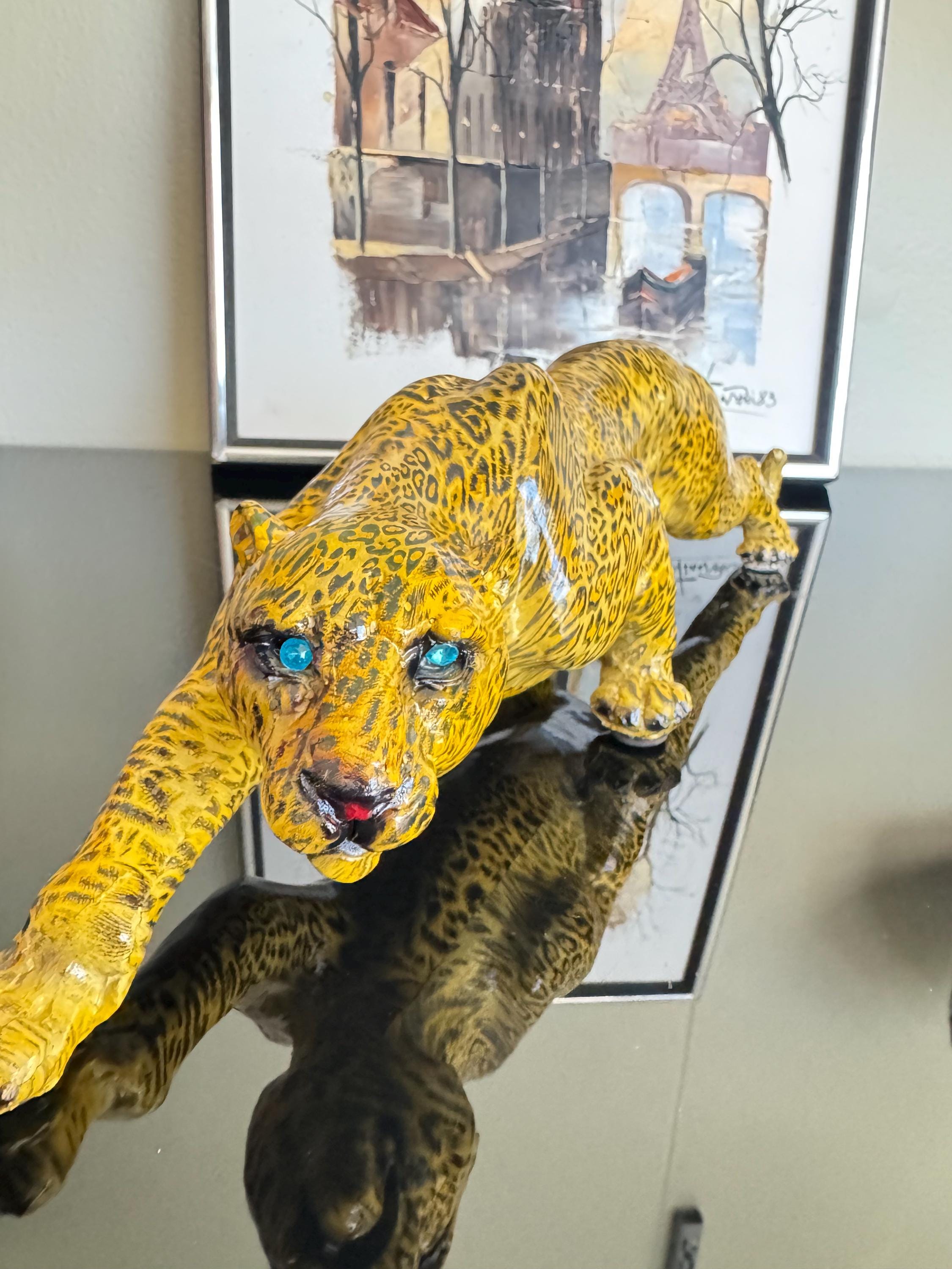 Porcelain Jaguar - Etsy