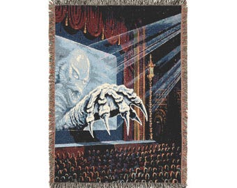 Horror Movie Woven Blanket