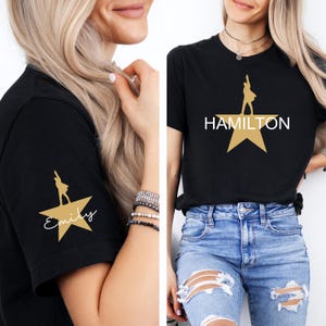 Custom Hamilton Musical Shirt, Personalized Broadway Tee image 1