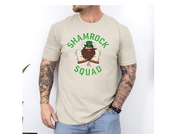 Shamrock Squad St Patrick's Day Shirt, Irish Pub Crawl Te