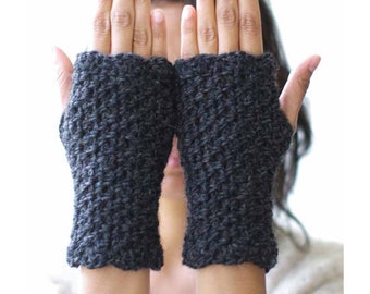 CROCHET PATTERN - Lava Wrist Warmers Crochet Wrist Warmers Pattern - PDF Instant Download