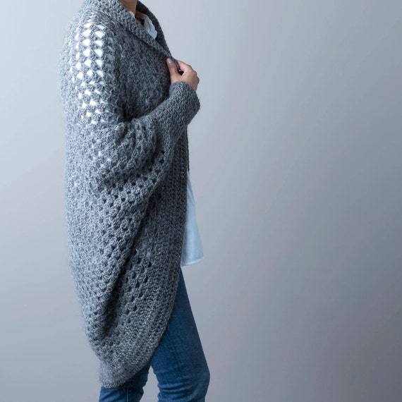 Granny cocoon shrug best sale pattern