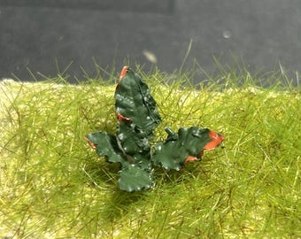 Feuilles de quai à l'échelle 1/35 – Diorama et feuillage miniature de la Seconde Guerre mondiale