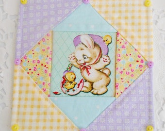 SALE Easter Themed Fabric Coaster