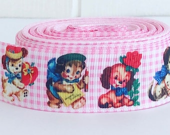Cute Retro Grosgrain Ribbon