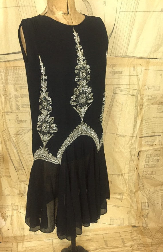 Stunning Original 1920s Flapper Dress 