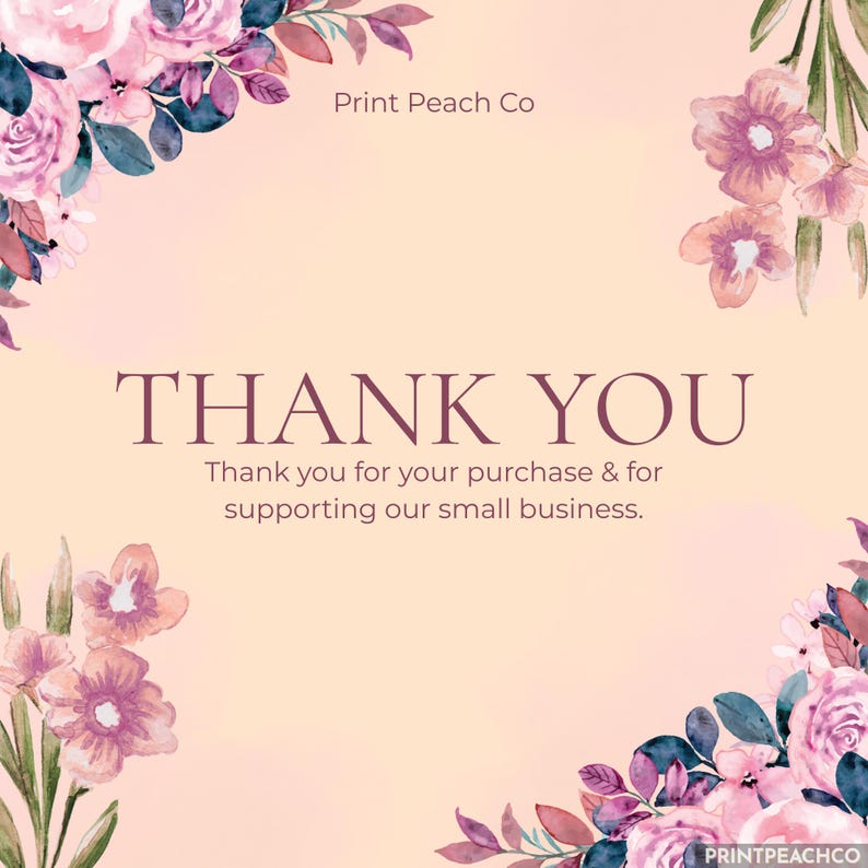 Print Peach Co thank you card included with Scotland World Cup shirt