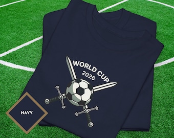 Scotland World Cup 2026 Football T-Shirt, Claymore Cross Scotland Soccer Tee, Men's Women's Fan Shirt, Scottish Footy Supporter Top