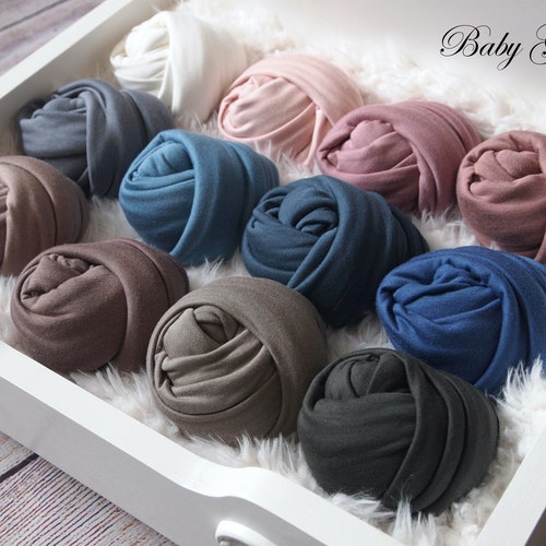 Newborn Photography Wrap Newborn Photo Prop Baby Stretch Etsy