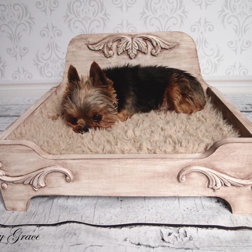 Dog Bed FREE SHIPPING Wooden Dog Bed Raised Dog Bed Pet Etsy