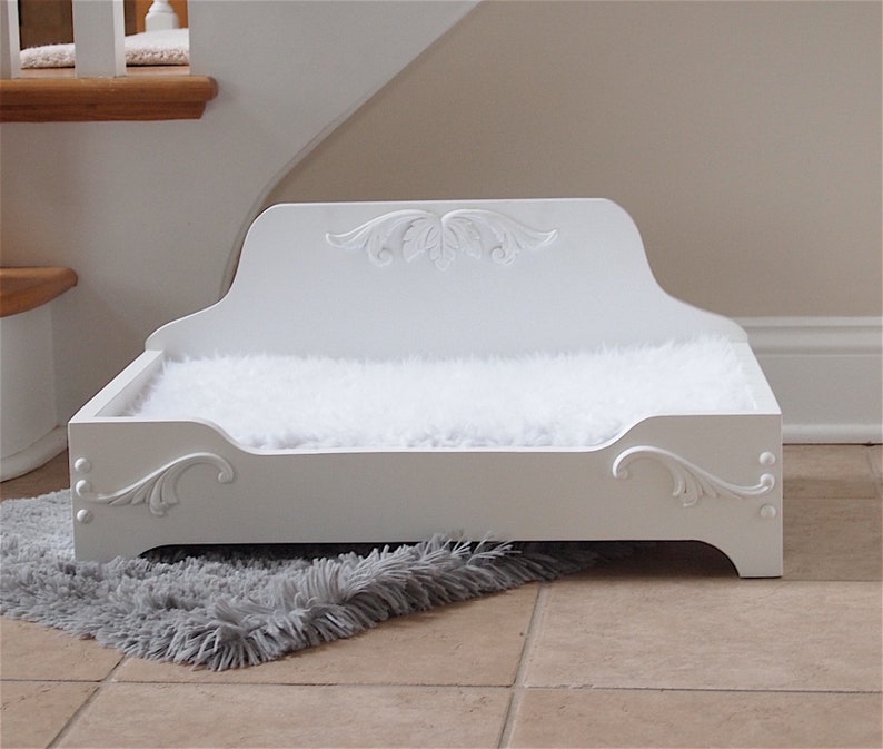 Dog Bed FREE SHIPPING Wooden Dog Bed Raised Dog Bed Pet Etsy