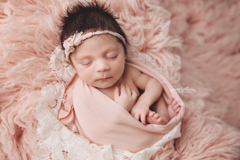 Photography Props Newborn Girl Newborn Wrap Newborn Tieback Newborn Headband Newborn Photography Newborn Photo Prop Newborn Girl