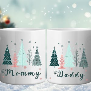 Custom Christmas Mug, Christmas Mug, Custom Name Mug, Custom Coffee Mug, Xmas Gift, Winter Mug