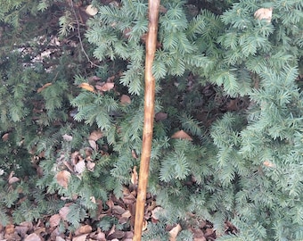 Handgefertigter Zaubererstab aus Fichte | Gandalf inspiriert | 133 cm lang