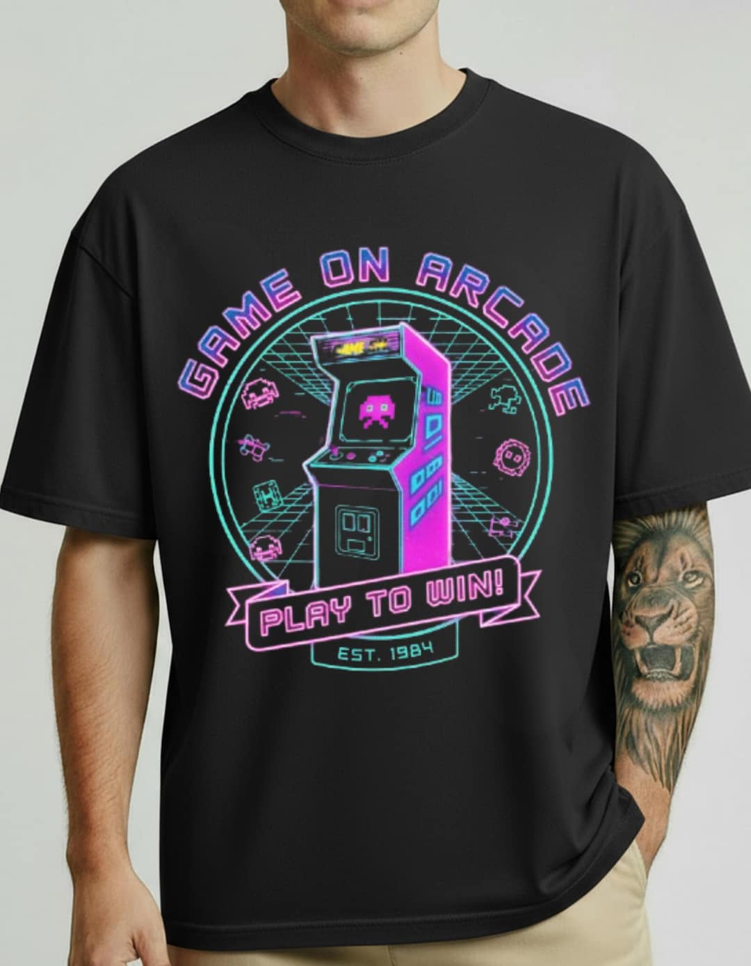 Retro Arcade Video Game T-shirt, Live Stream Gift, Competitive Players ...