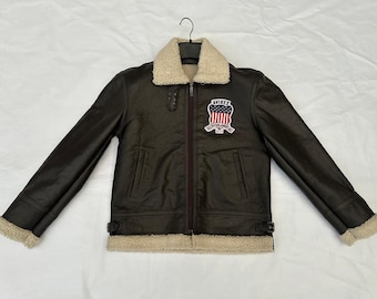 Avirex Men's Brown B3 American Flight Style