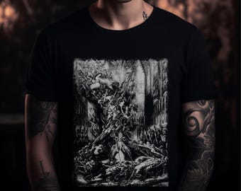 Witches Sabbath Unisex T-Shirt, Occult Dance Tee