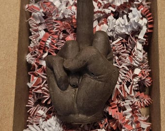 Anonymous Prank Chocolate Box Middle Finger