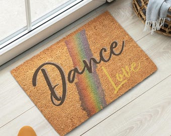 Tanz Liebe Fußmatte