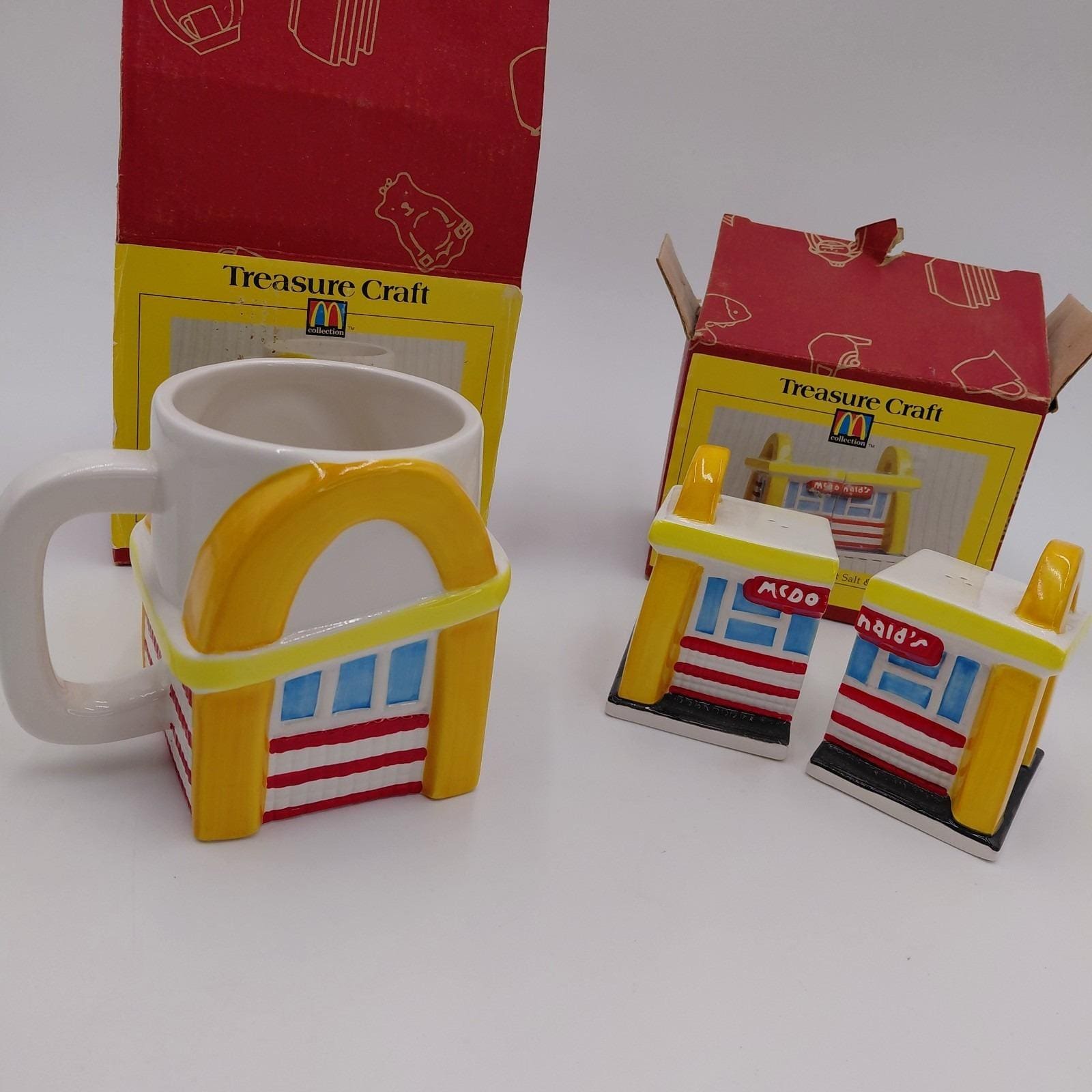 【希少・激レア】年代物　マクドナルドノベルティーソルト&ペッパーシェイカーズ Vintage Salt and Pepper Shakers of Mcdonald's - Etsy
