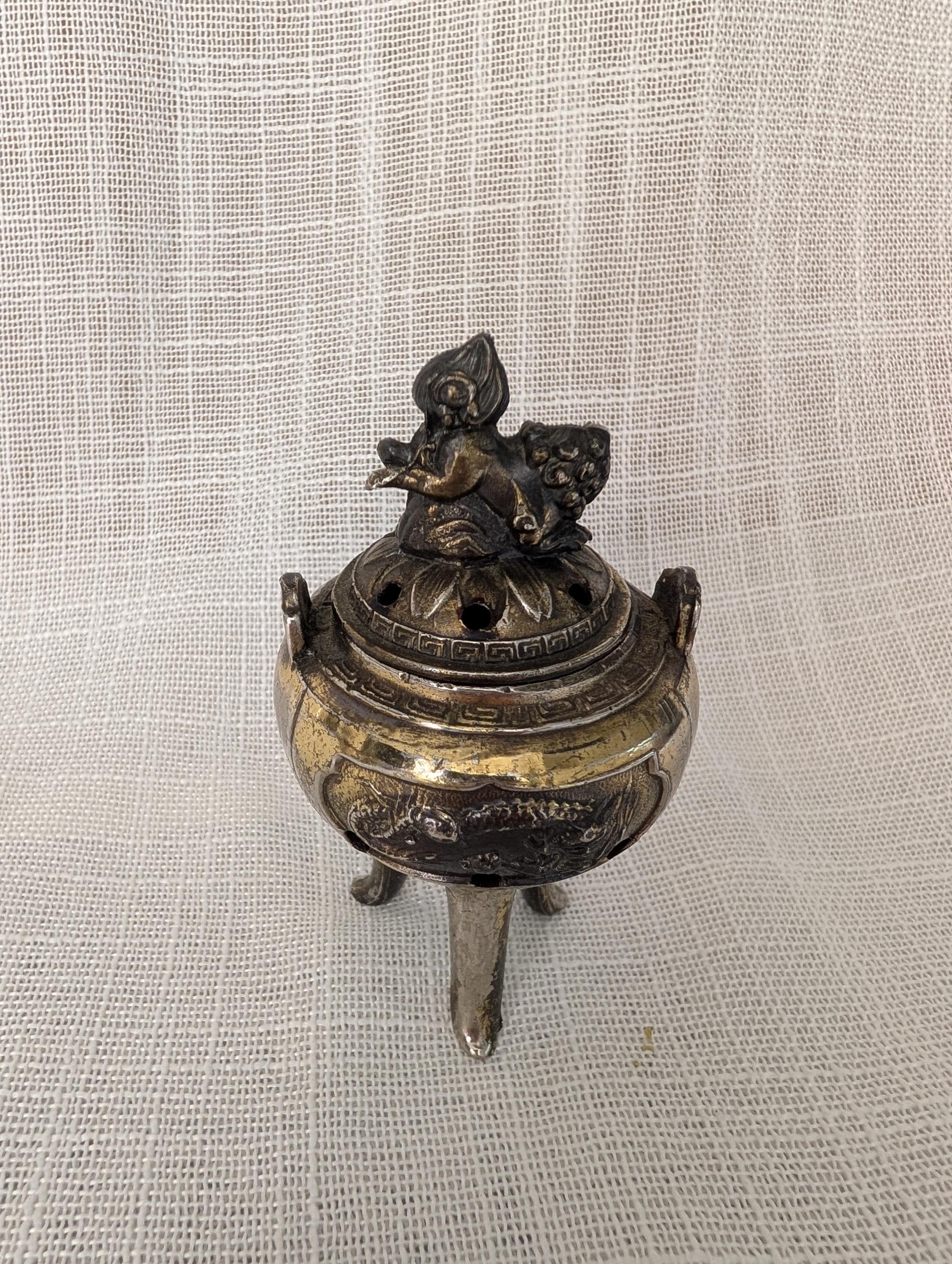 Vintage Japanese Incense Burner - Etsy