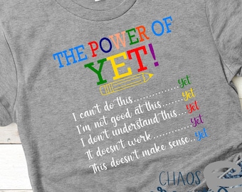 The Power of Yet