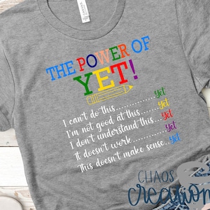 The Power of Yet