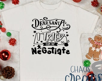 Dear Santa.. Can We Negotiate?