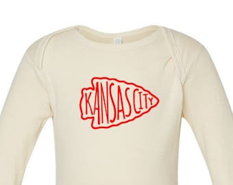 Kansas City Arrowhead Onesie