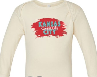 Brushstrokes KC Current Onesie