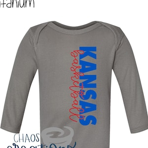 Kansas Basketball Onesie
