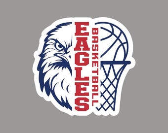 ON Basketball Sticker