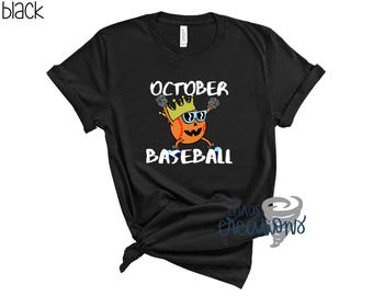 October Baseball Shirt