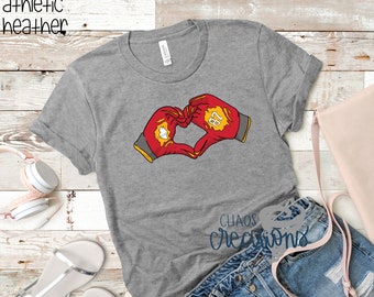 Heart Hands Touchdown