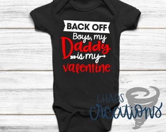 Back Off Boys Onesie