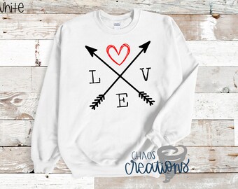 Love w/ Arrows Crewneck