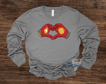 Heart Hands Touchdown Long Sleeve