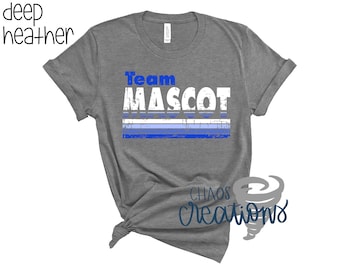 Custom Mascot Tee & Long Sleeve